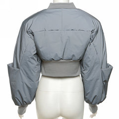 Cropped Up Puffer Jacket