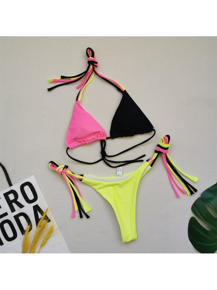 Color Block Bikini