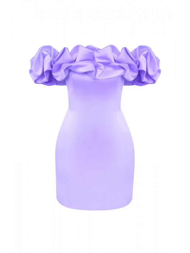 Ruffled Mini Dress