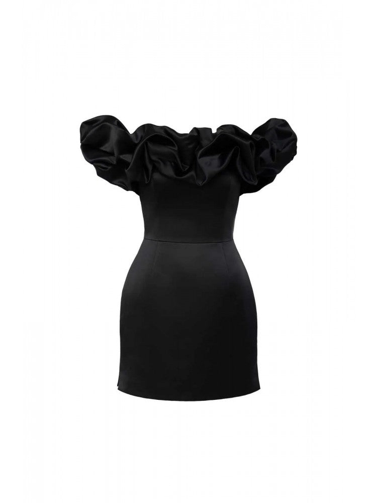 Ruffled Mini Dress