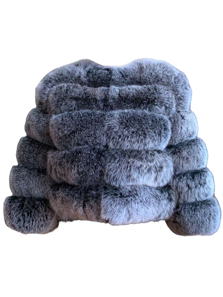 Faux Fur Bubble Coat