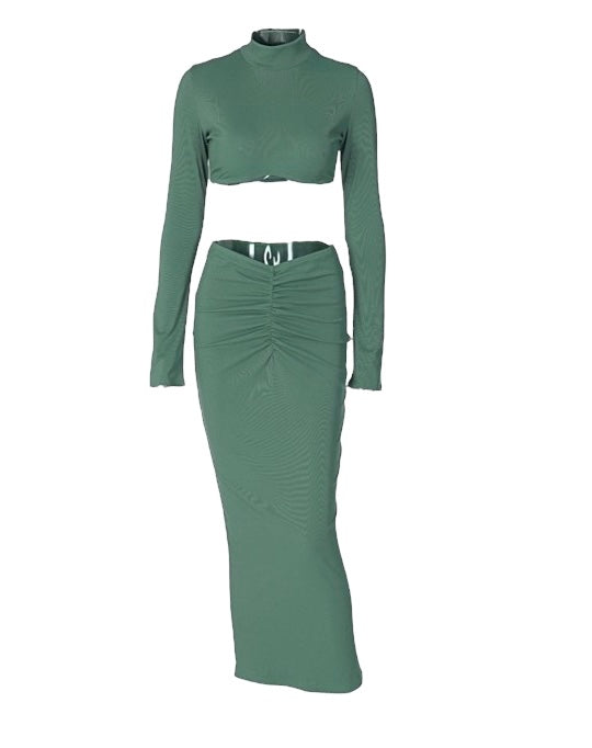 Cam Cropped Maxi Set