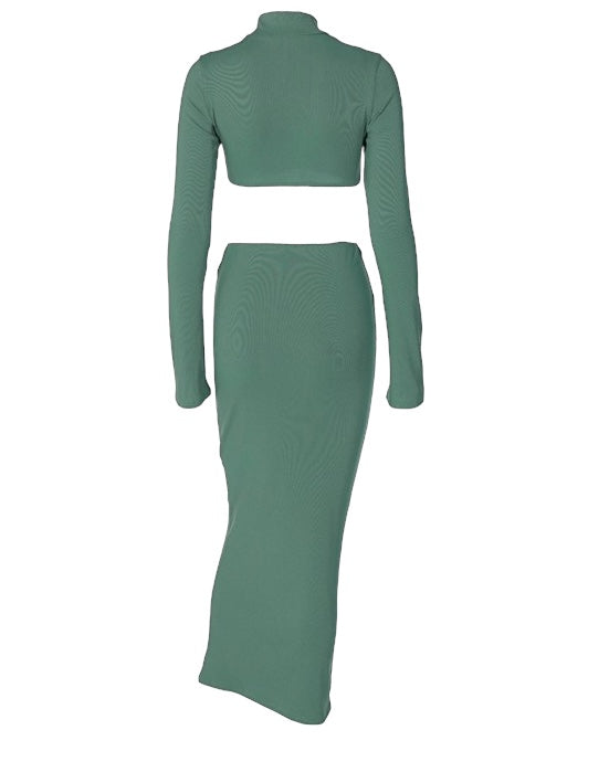 Cam Cropped Maxi Set