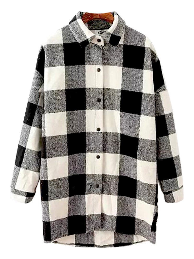 Oli Oversized Flannel Shirt