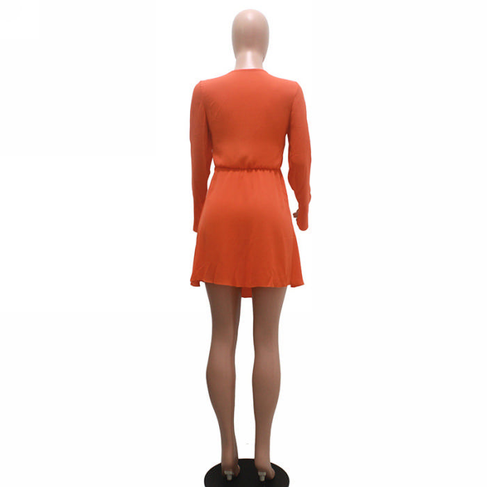 Summa Tie Mini Dress