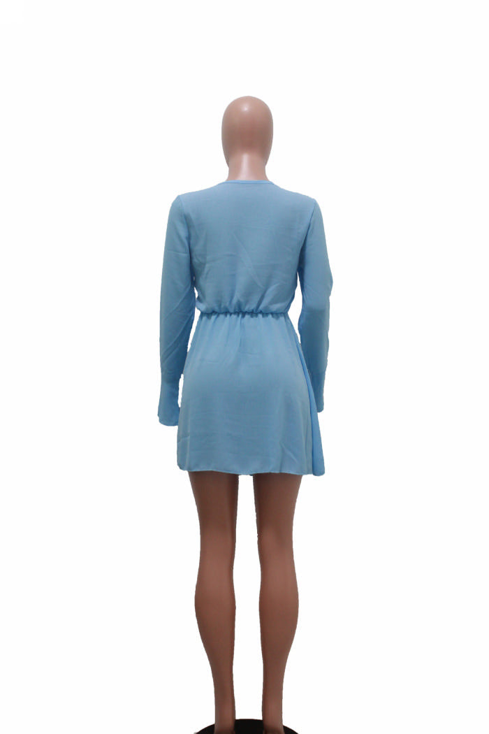 Summa Tie Mini Dress
