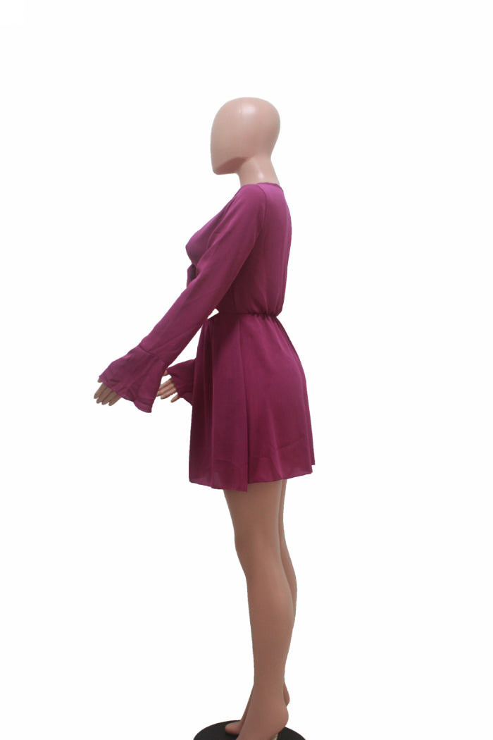 Summa Tie Mini Dress
