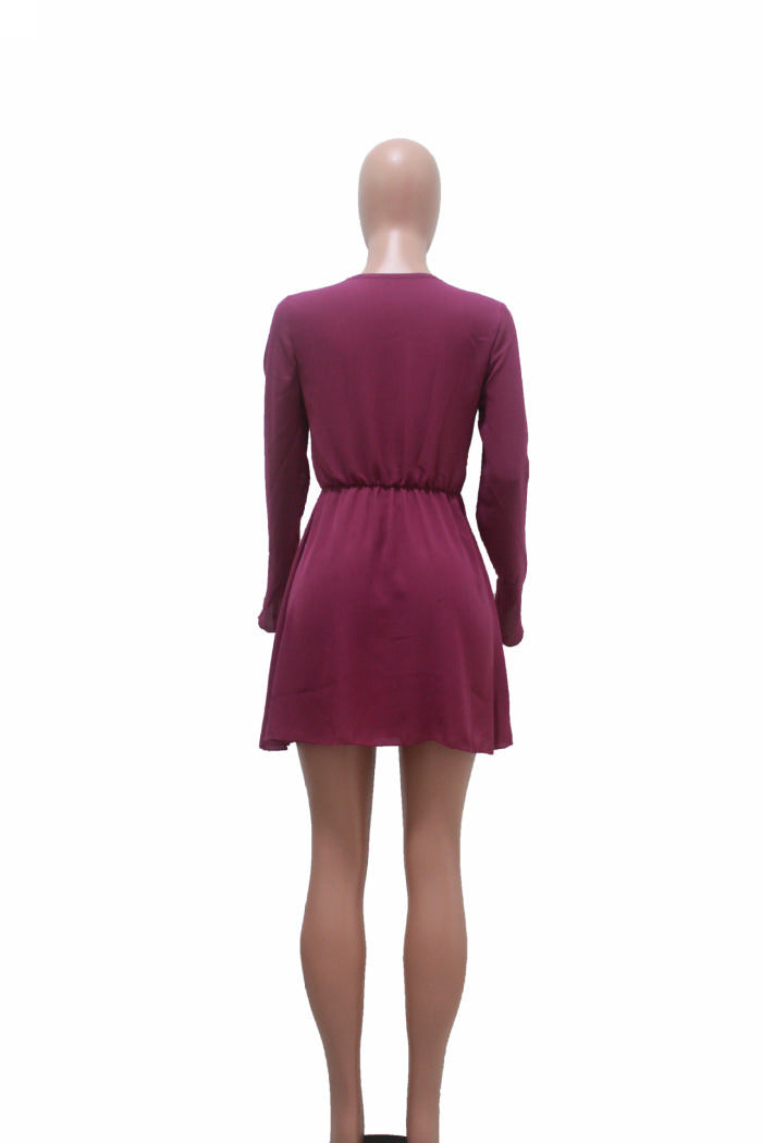 Summa Tie Mini Dress