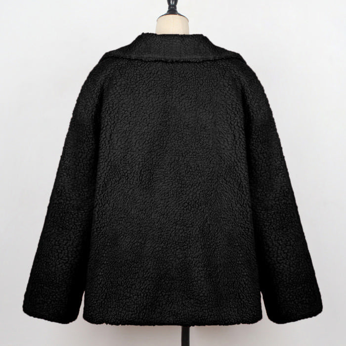 Zipper Teddy Coat