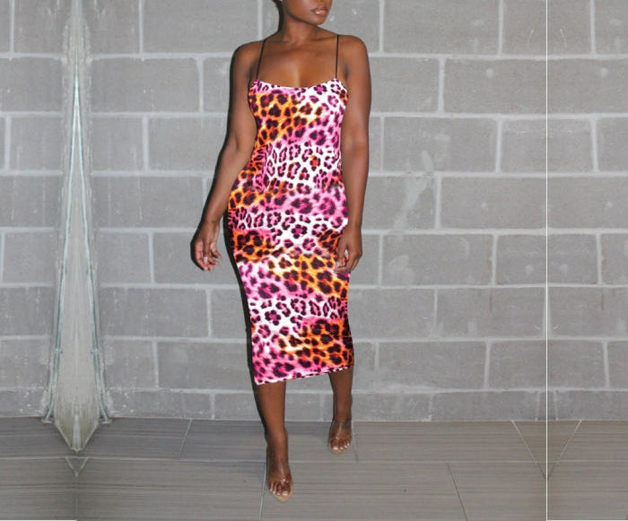 Leopard Bodycon Dress