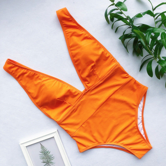 Dia Deep Plunge Swimsuit