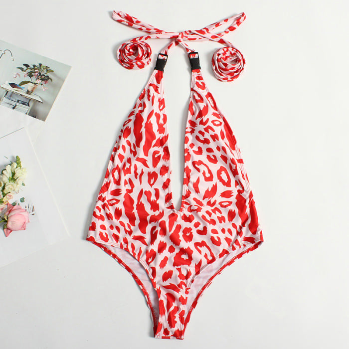 Safari Print Swimsuit