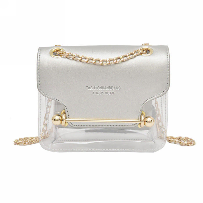 City Vibe Clear Contrast Bag