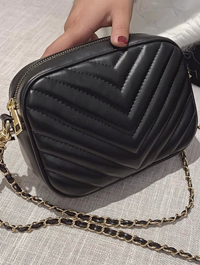 Quilted Pouch Bag