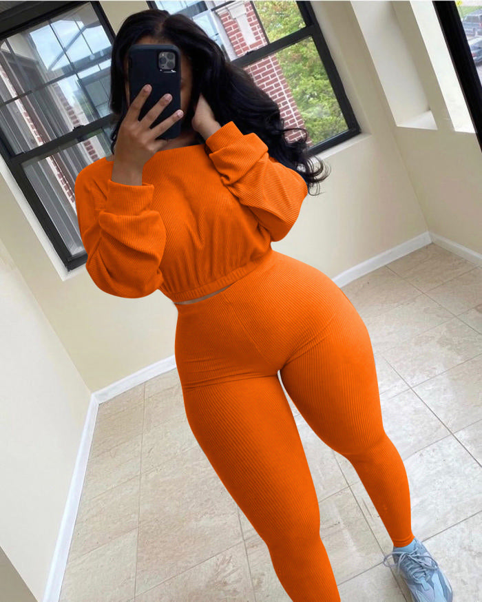 Slouch Top Leggings Lounge Set