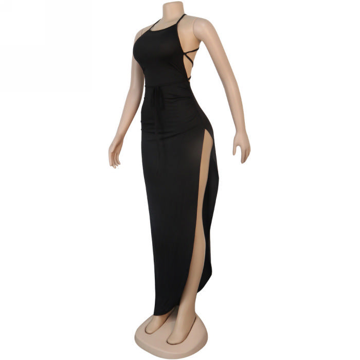 Cress Asymmetric Maxi Dress