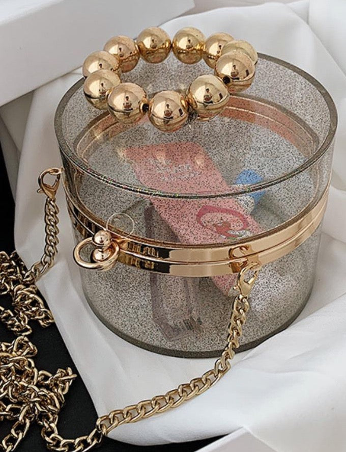 Meesh Pearl Bucket Bag