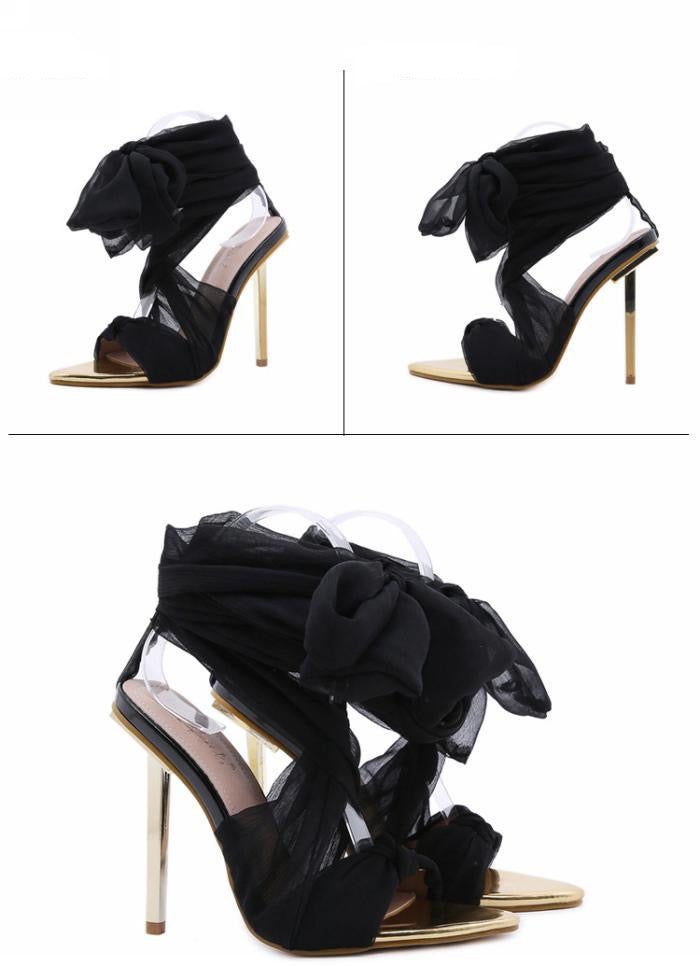 Ribbon Up Heels