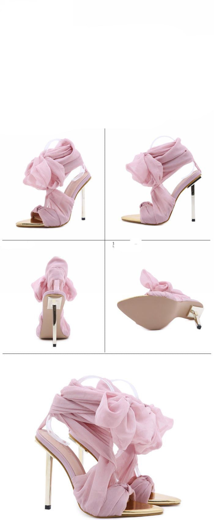 Ribbon Up Heels