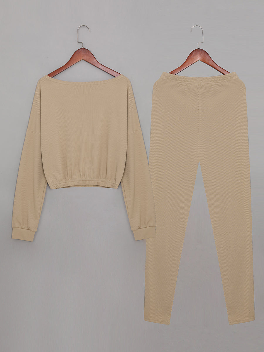 Lucky Slouch Top Leggings Lounge Set