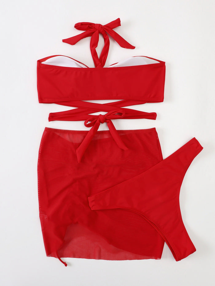 Sia Skirt Sarong Bikini Set