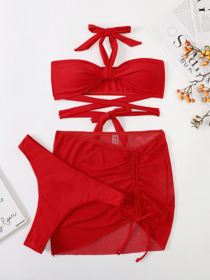 Sia Skirt Sarong Bikini Set