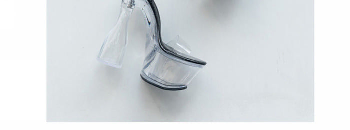Clear Stiletto Heels