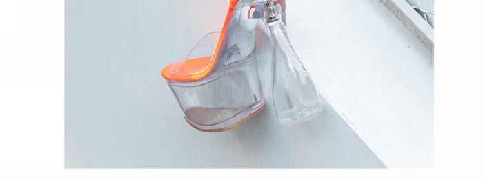 Clear Stiletto Heels