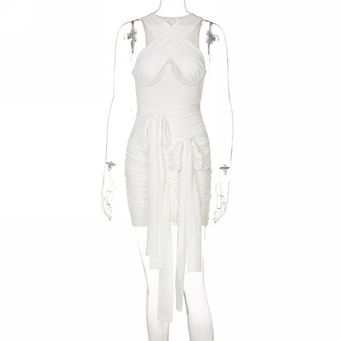 Halter Angel Dress
