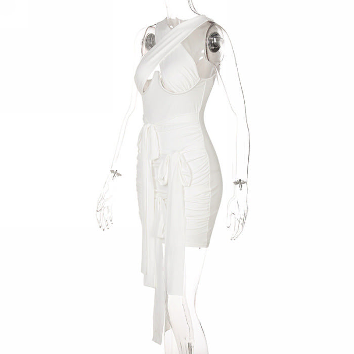 Halter Angel Dress