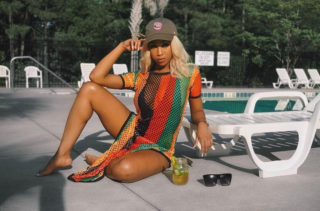 Montego Bay Net Maxi Dress