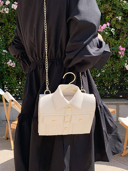 Lapel Topped Bag