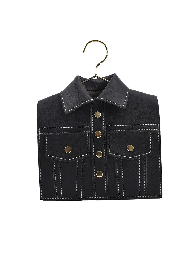 Lapel Topped Bag