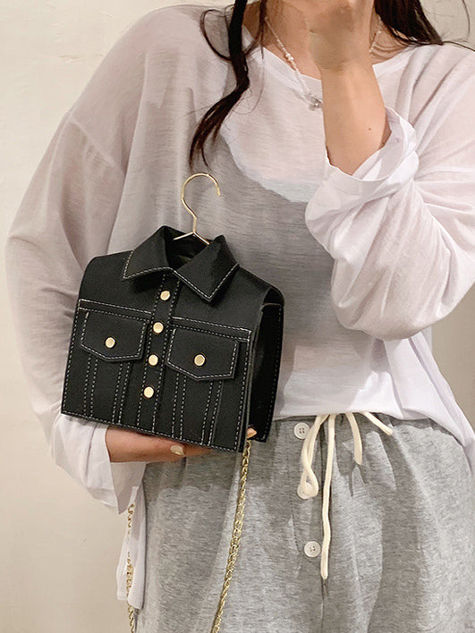 Lapel Topped Bag