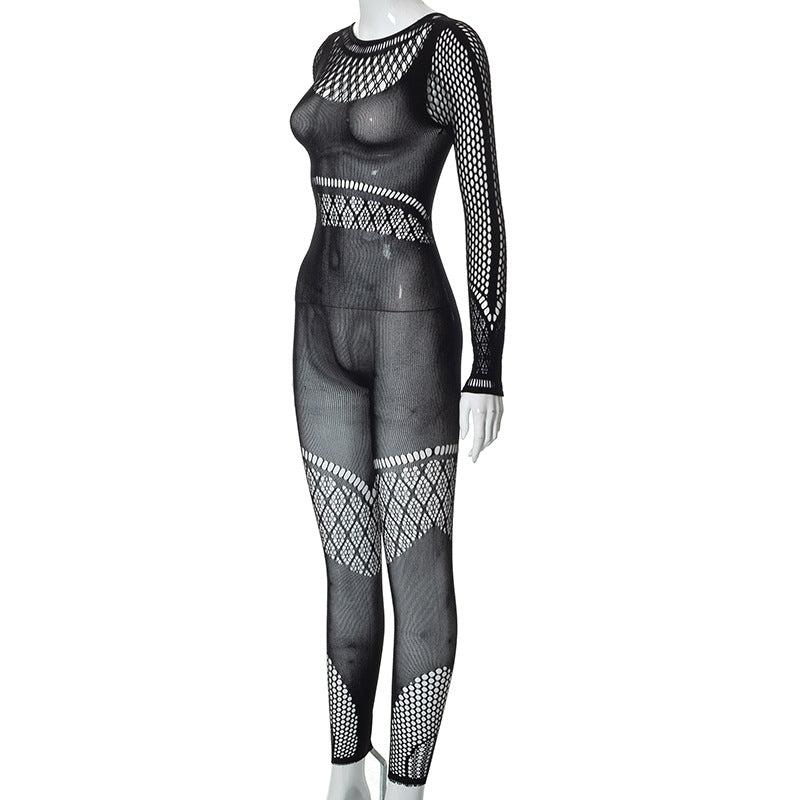 Seduce Meshed Jumpsuit