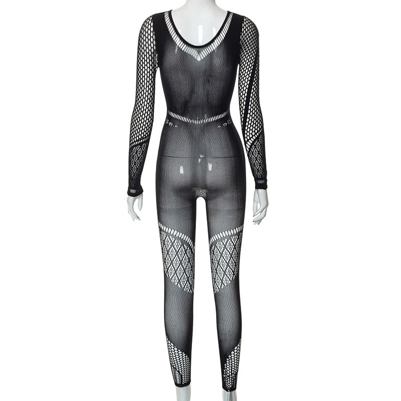 Seduce Meshed Jumpsuit