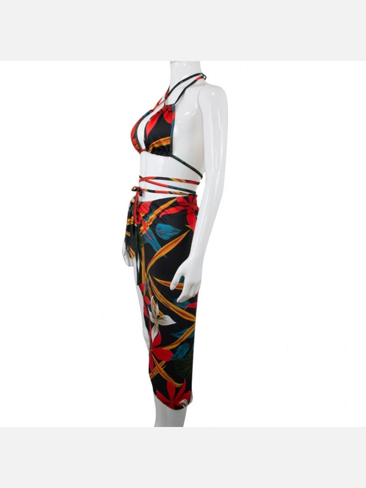 Tropicz Bikini Sarong Set