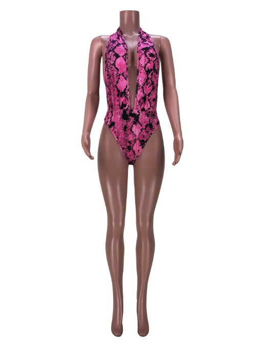 Snaked Kimono Bikini Set