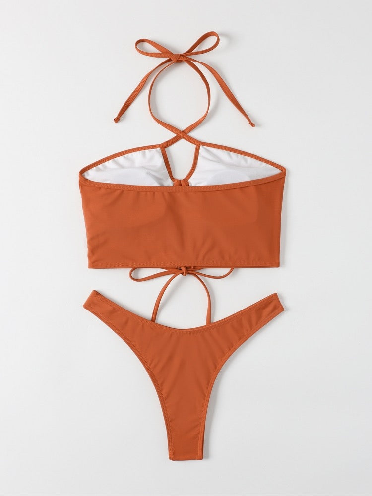Dia Drawstring Bikini