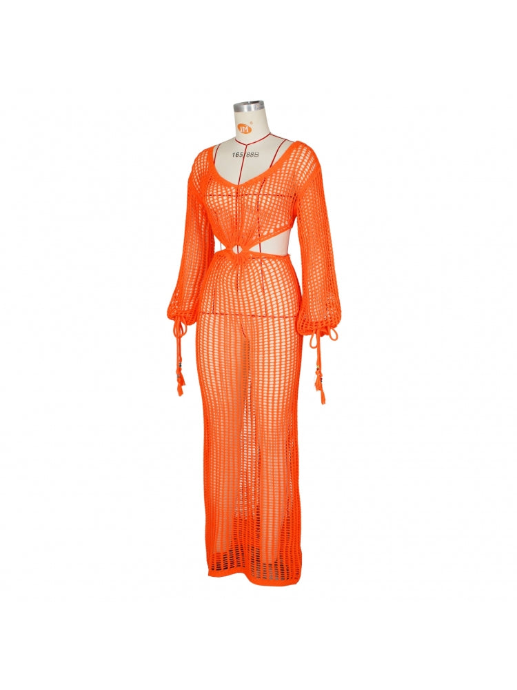 Netted Beach Dress
