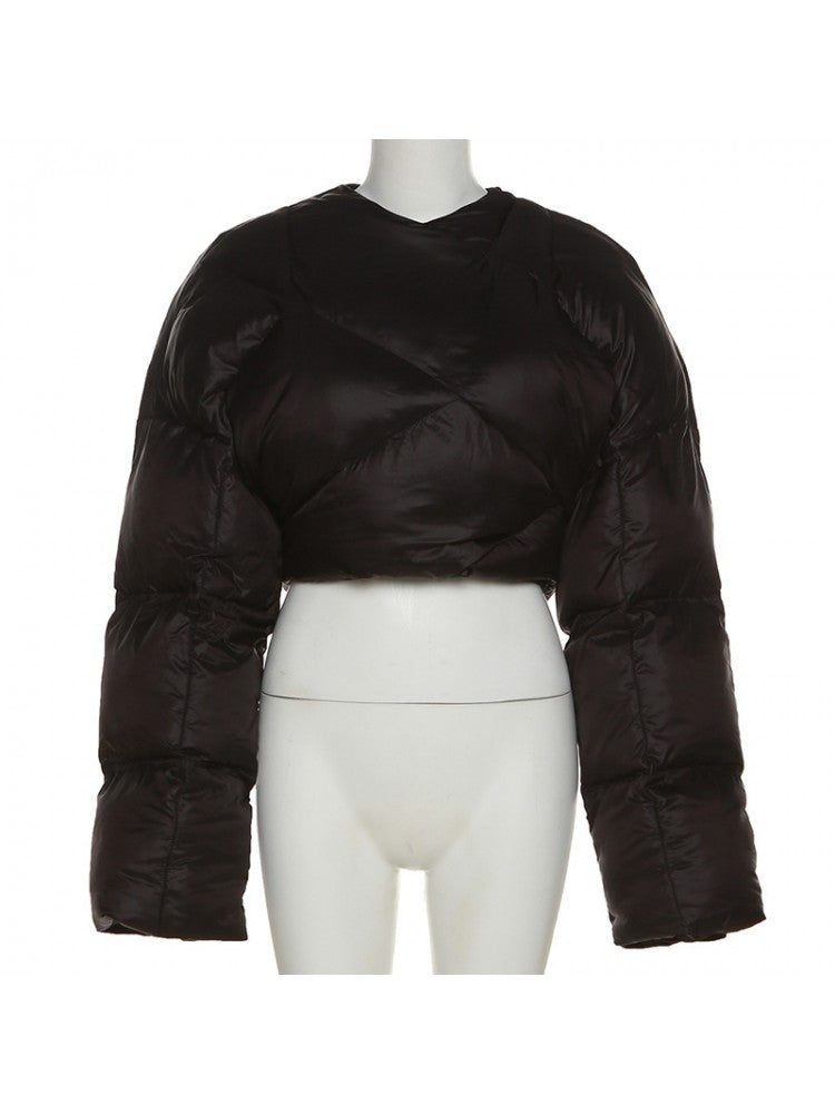 Wrapped Puffer Jacket