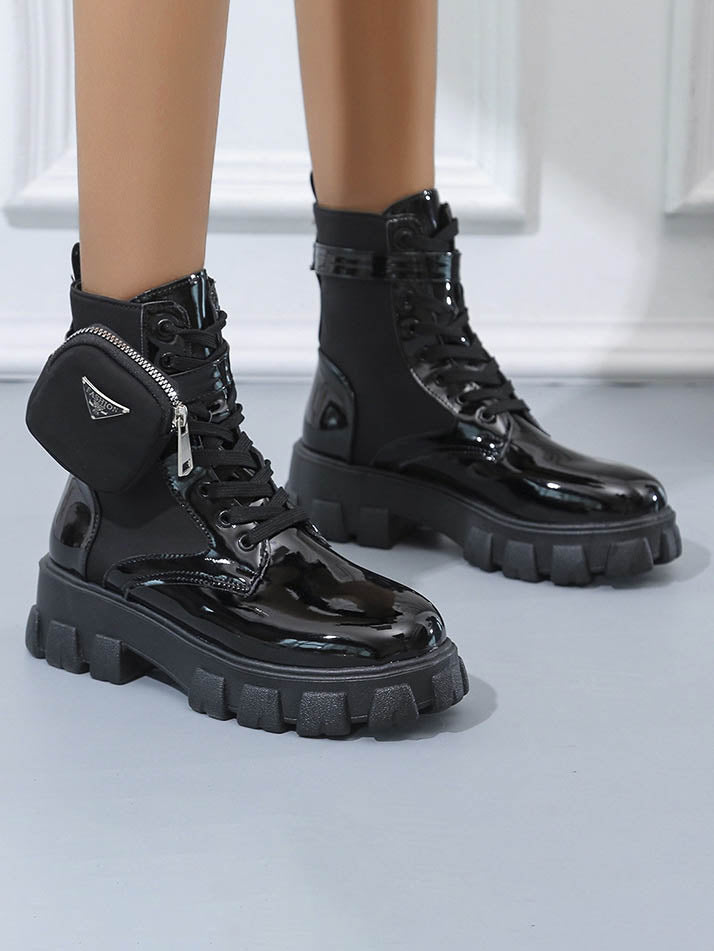 Tam Pouch Chunky Boots