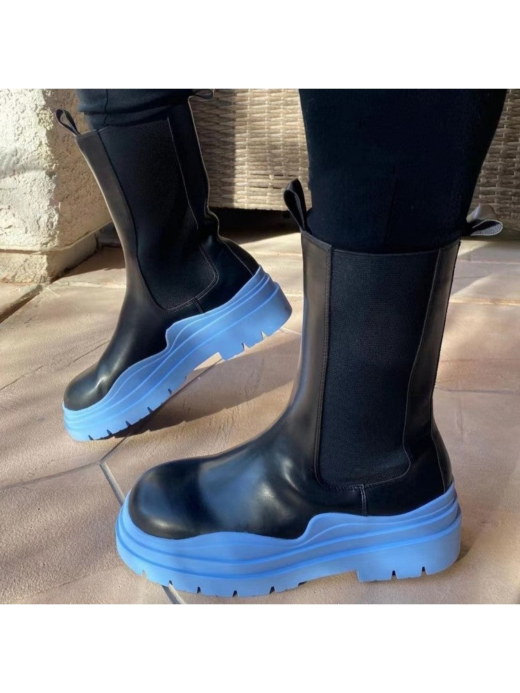 Contrast Candy Boots