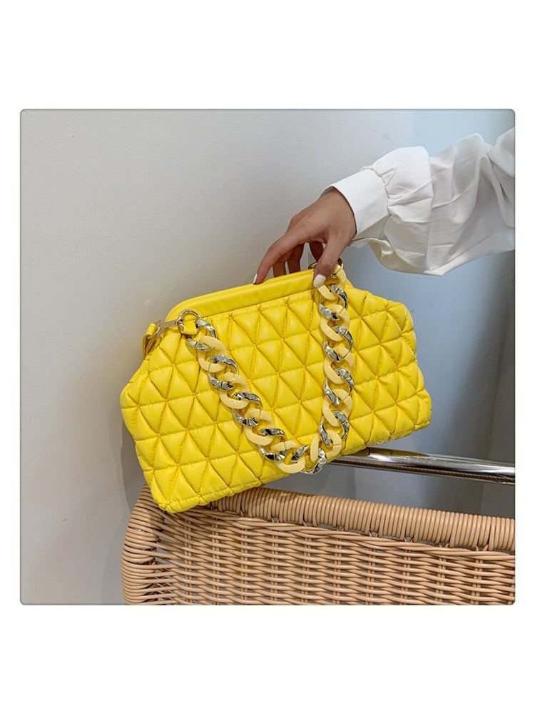 Puffa Quilted Chain Bag