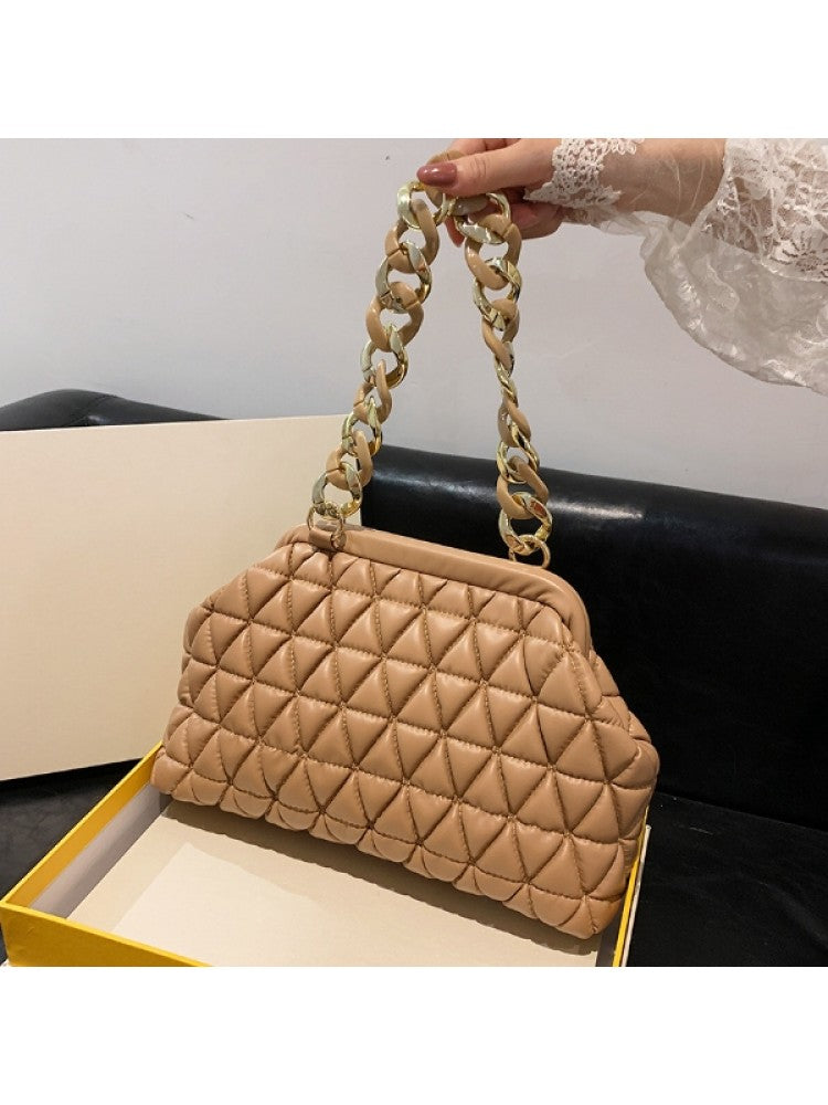 Puffa Quilted Chain Bag