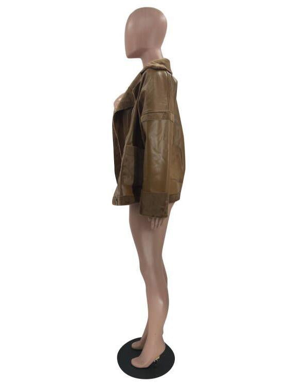 Lala Lapel Biker Jacket