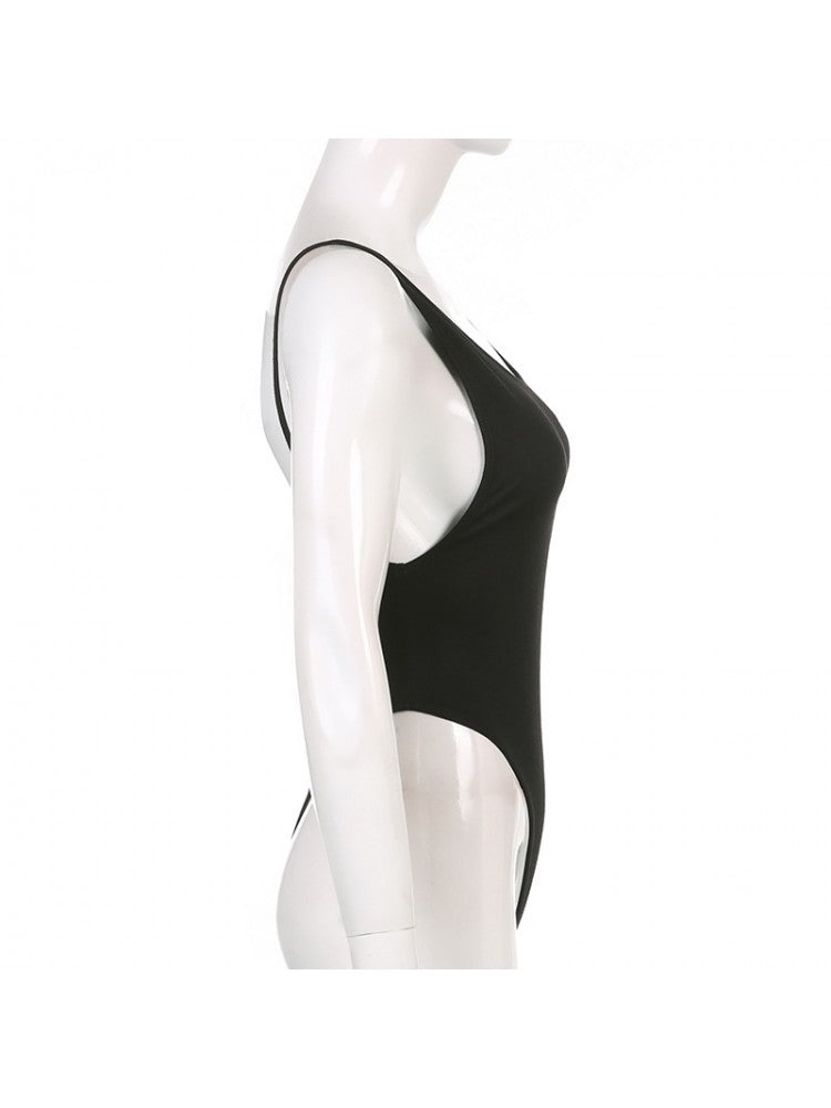 Stretch Backless Bodysuit