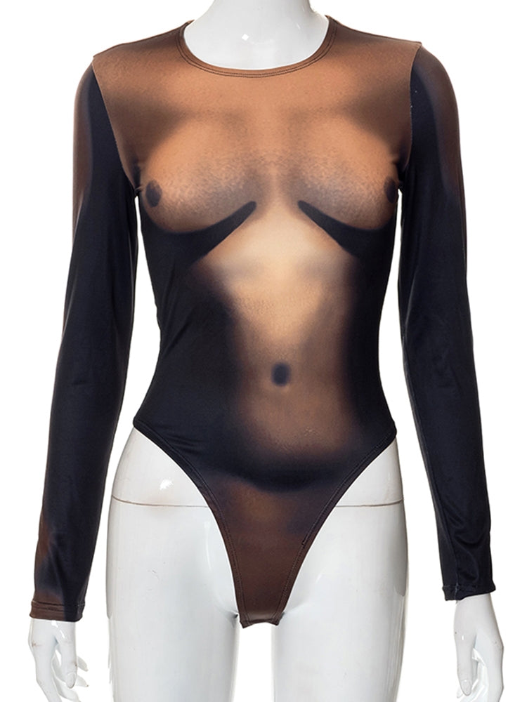 Nude Me Bodysuit