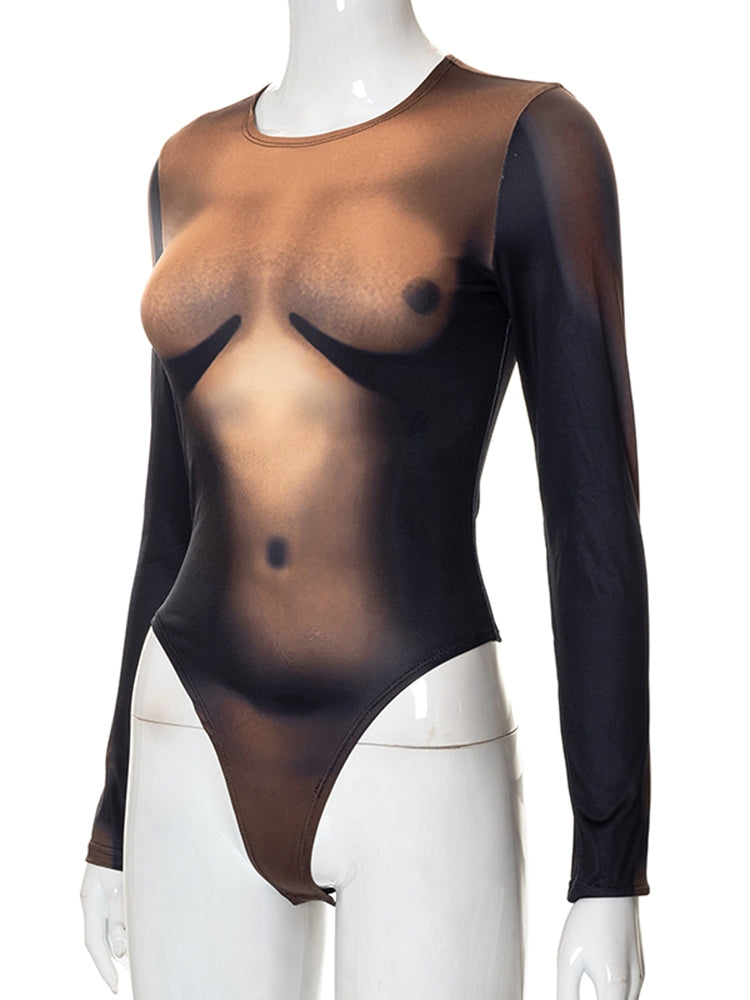 Nude Me Bodysuit