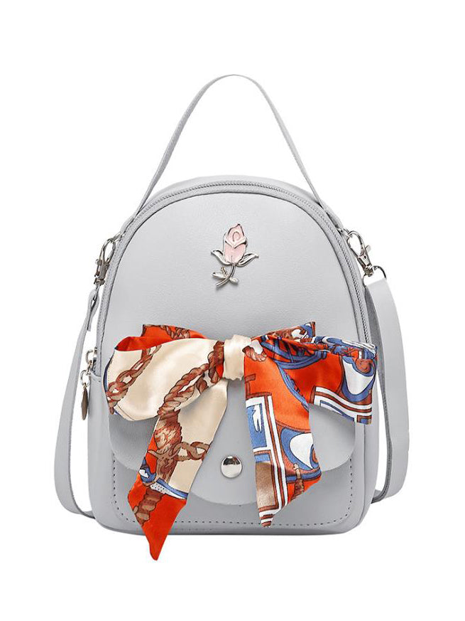 Rose Scarf Backpack